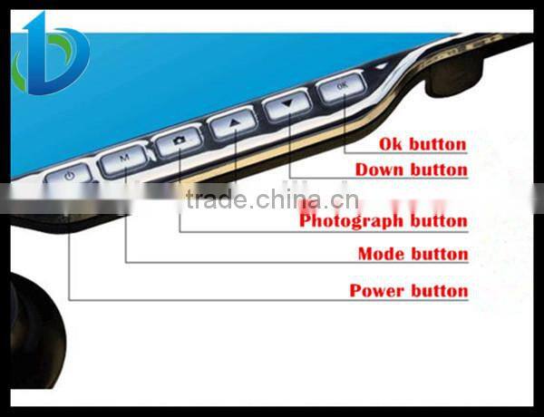 5 inch screen android rearview mirror with gps camera