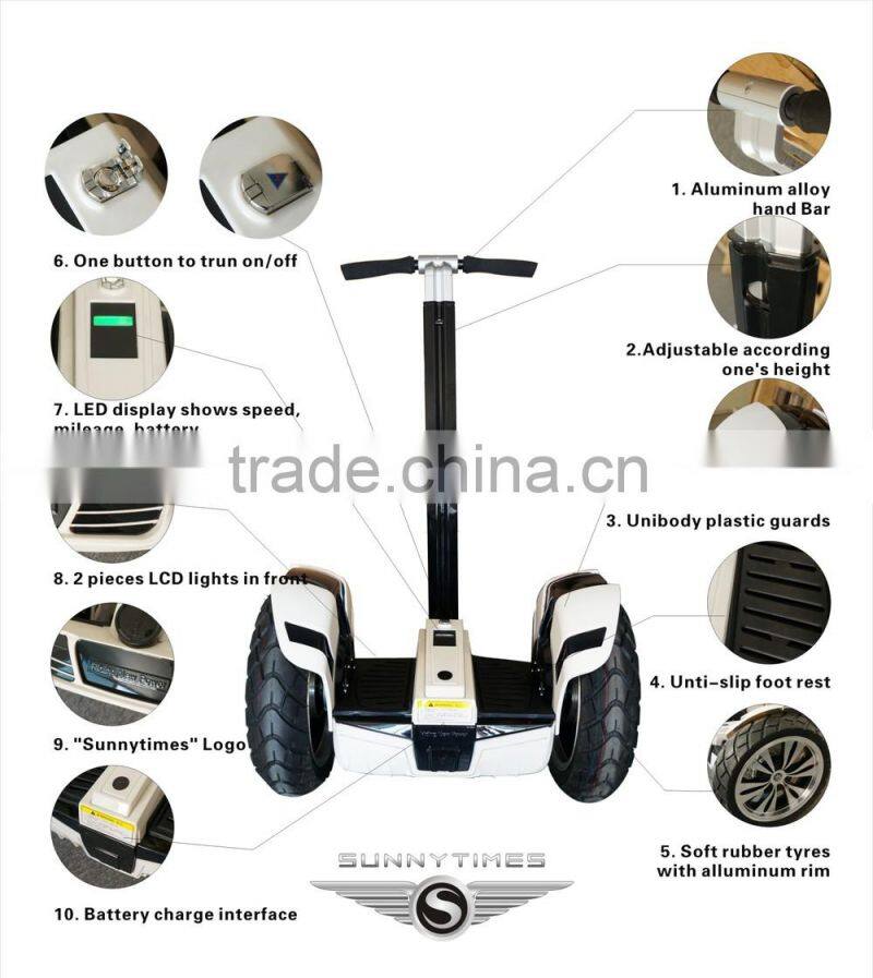 interesting products mobility 2 wheel scooer 2016 self balancing electric scooter with new style /color/logo for gift