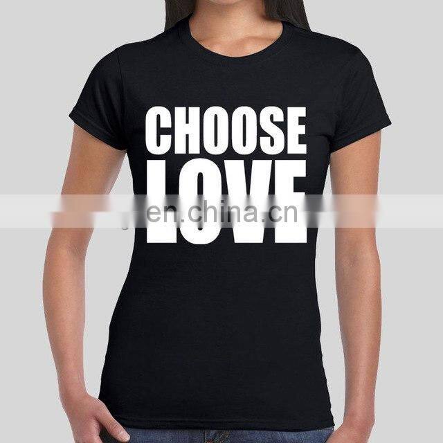 New Design Women T Shirt T-Shirt cool ladies wear t shirts for girl