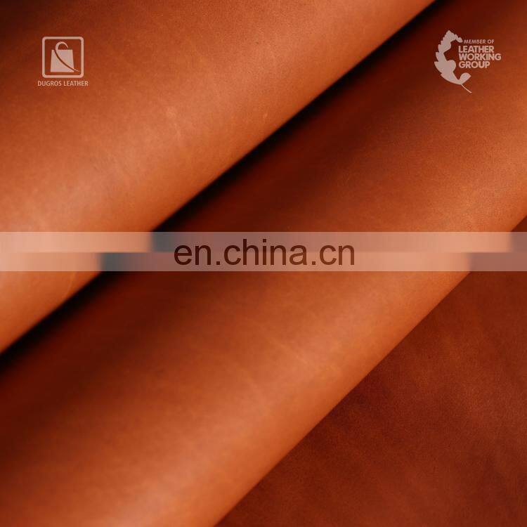 Unique and Premium Creation Full Grain Matte Surface Vegetable Tanned Genuine Cow Leather