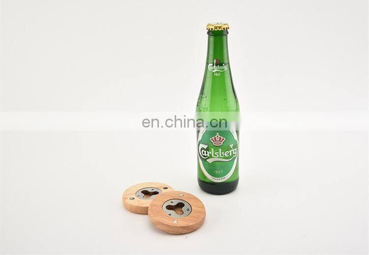 Pinbo Wholesale Wood Bottle Magnet Opener