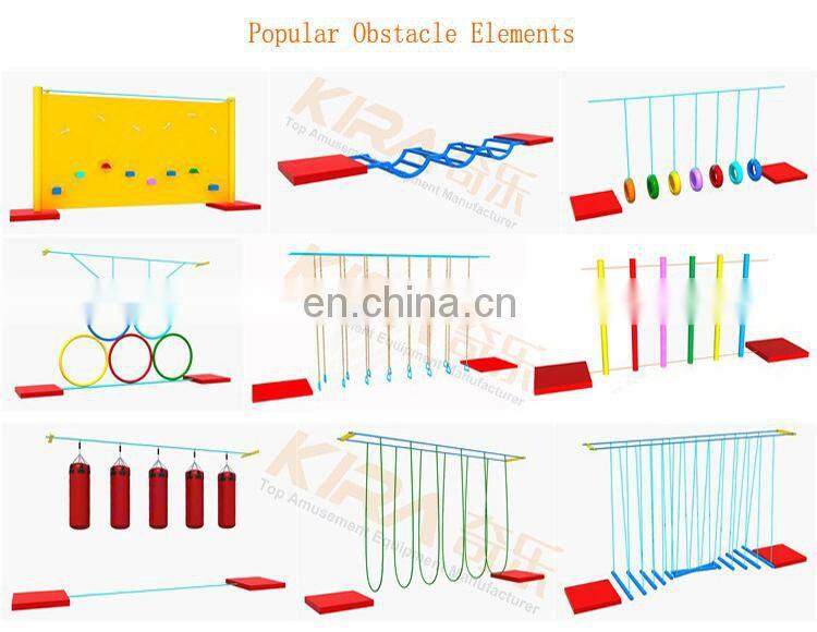 Adventure Playground Challenge Outdoor Obstacle Treetop Rope Course Equipment