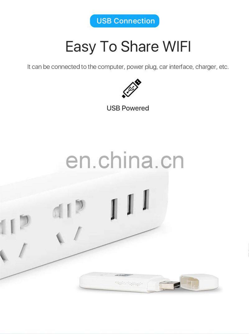 ALLINGE XYY332 4G Usb LDW931 4G Mobile Router 150Mbps Router Wifi 4G With Sim Card