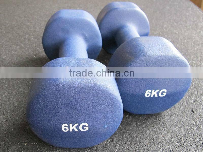 PVC coated dumbbell