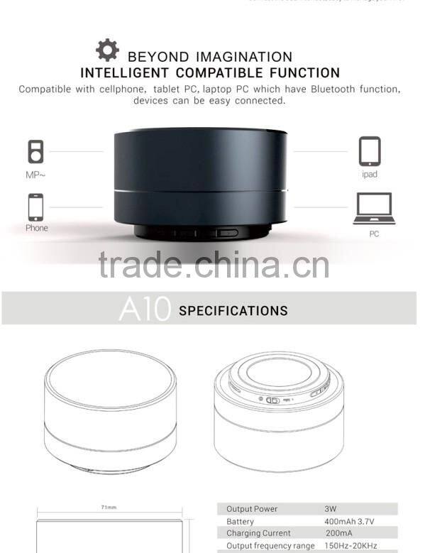 aluminium bluetooth speaker,wireless speaker,speaker