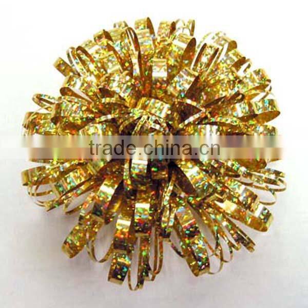 Handmade Artificial Ribbon Flower, Chocolate Box Decorative Bow, Iridescent Flower Ribbon