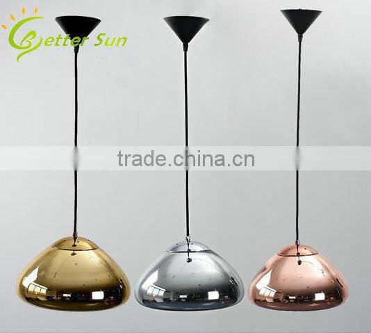 Modern Glossy Decorative Hanging Glass Pendant Light