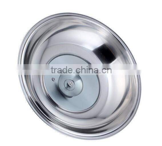 Stainless steel Glass Lid G type