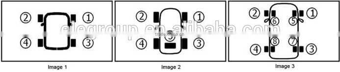 Best sales tpms tire pressure monitoring system with waterproof sensors + LCD monitor