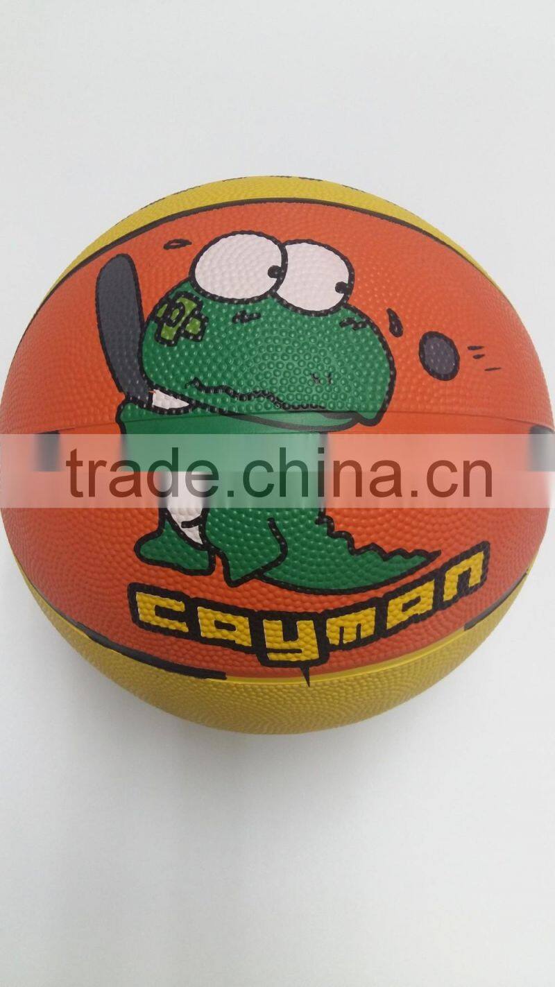 Customized mini colorful basketball for children