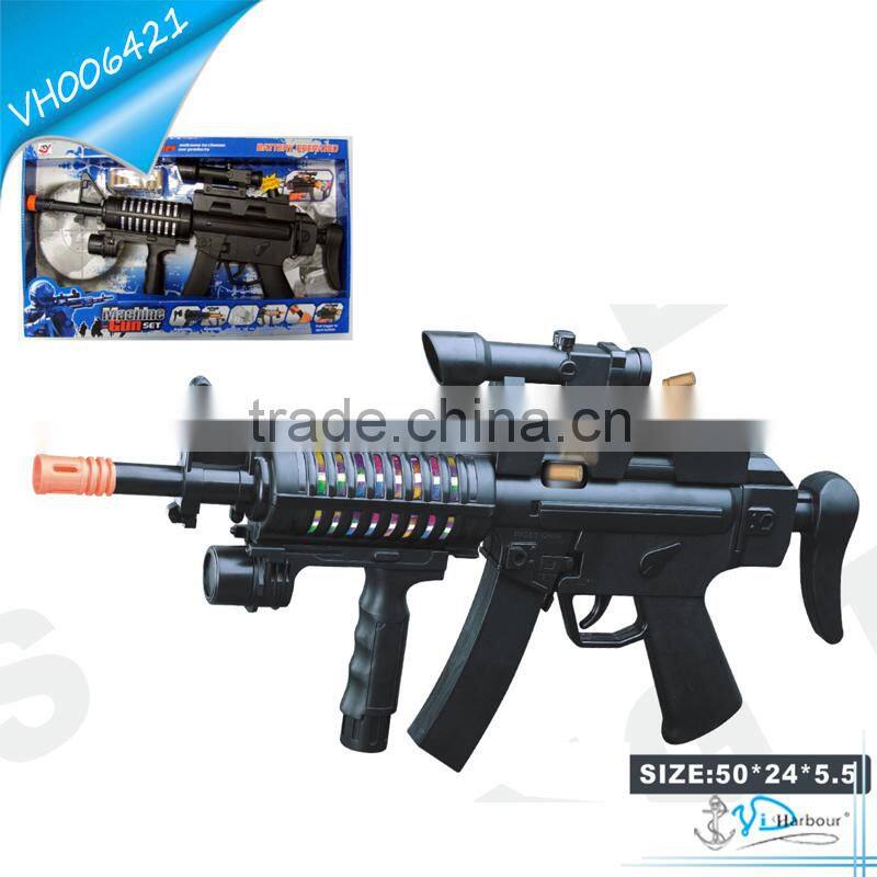 Hot Music Light and Vibrating Kids Toy Gun