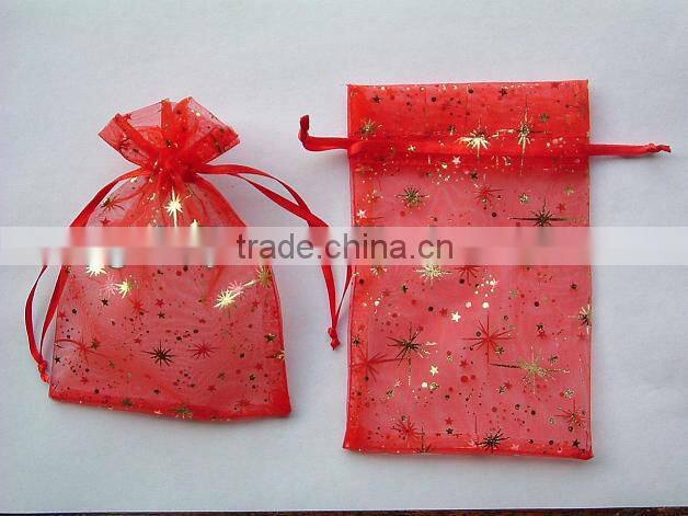 organza satin wine bags