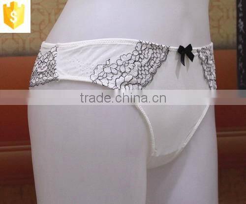 polyamide brief lady panty,hot lace underwear panty