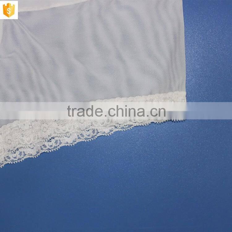 Hot sale sexy mesh panty shaper,transparent white women shaperwear slimming