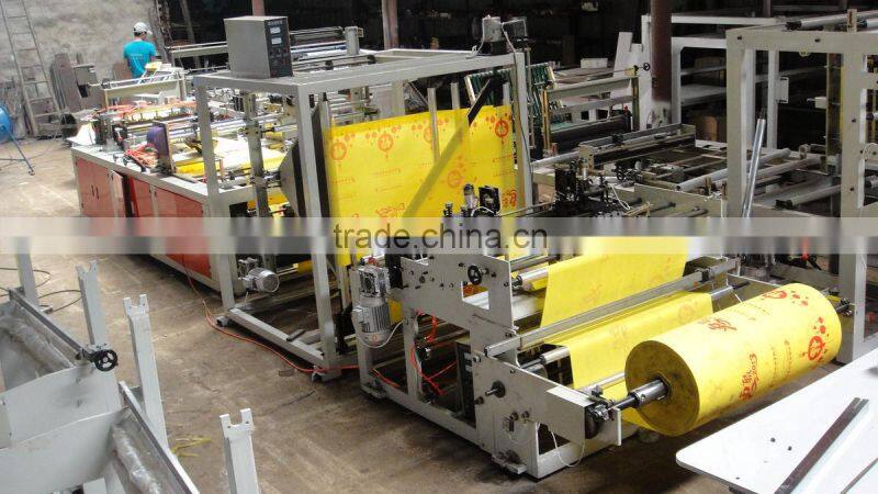 Automatic Non-woven Ultrasonic box shape bag machinery