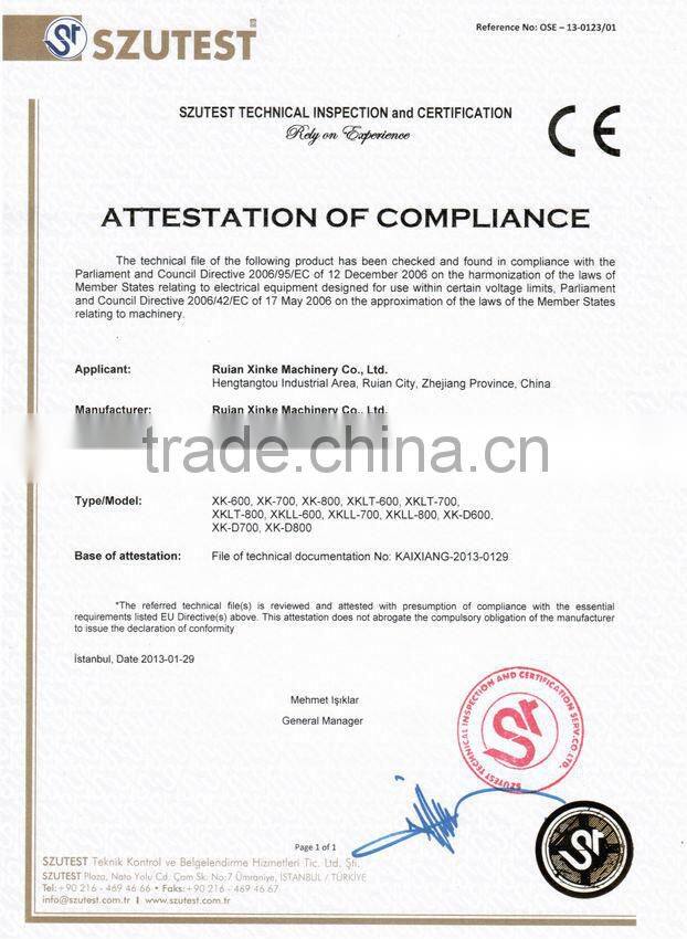 Automatic Non Woven Bag Making Machine with Auto Handle