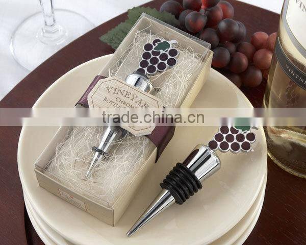 Seashell Crystal Wine Bottle Stopper Wedding Party Favors