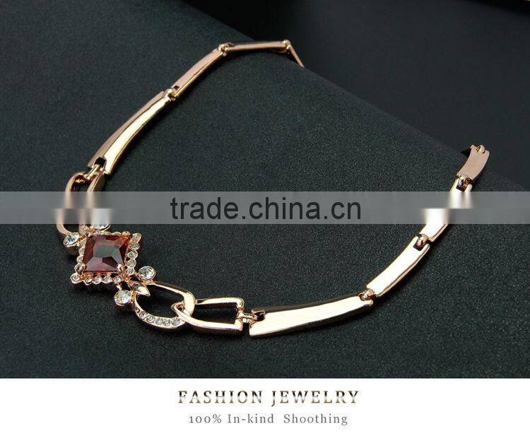 Jewelry Sets For Women Fine Accessories Wedding Bridal Pendant Statement CZ Diamond Necklace Earrings Bracelets Rings Sets