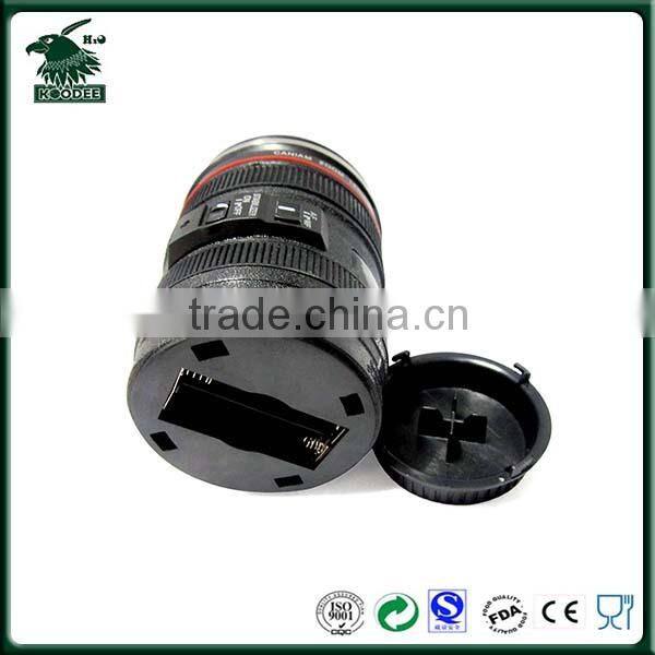 Double Wall Insulated self-stirring coffee mug