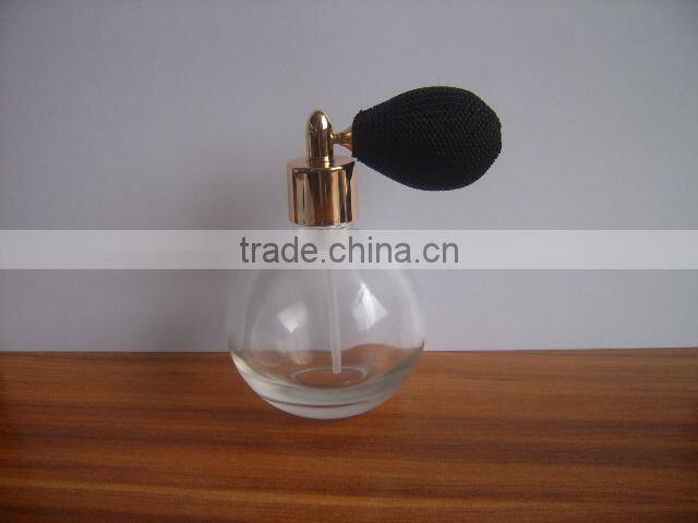 60ml lantern shanpe perfume glass bottle with atomizer