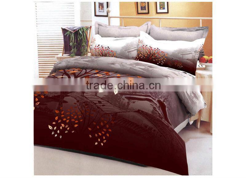 trade assurance 100% cotton 150threadcount reactive pirnted fabric for bedding sets