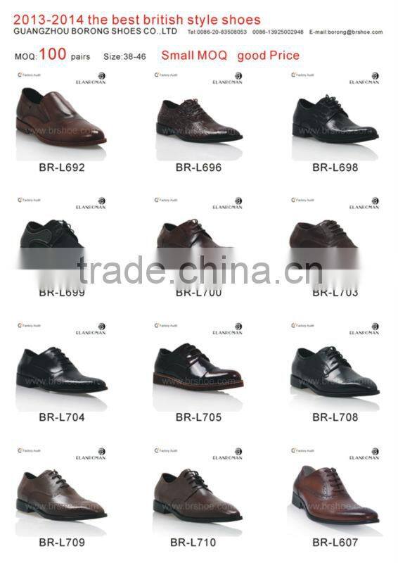 High grade genuine leather dress shoe for men formal business and party