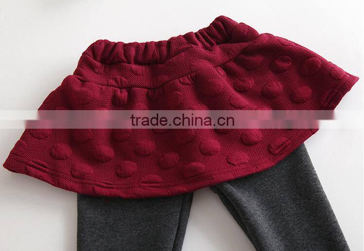 High quality red girl tight pants