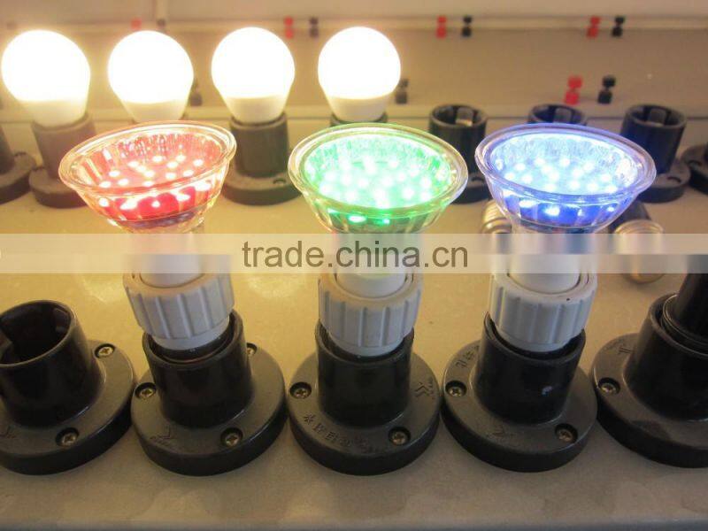 3w 4w GU10 aluminum plastic warm cool ce rohs