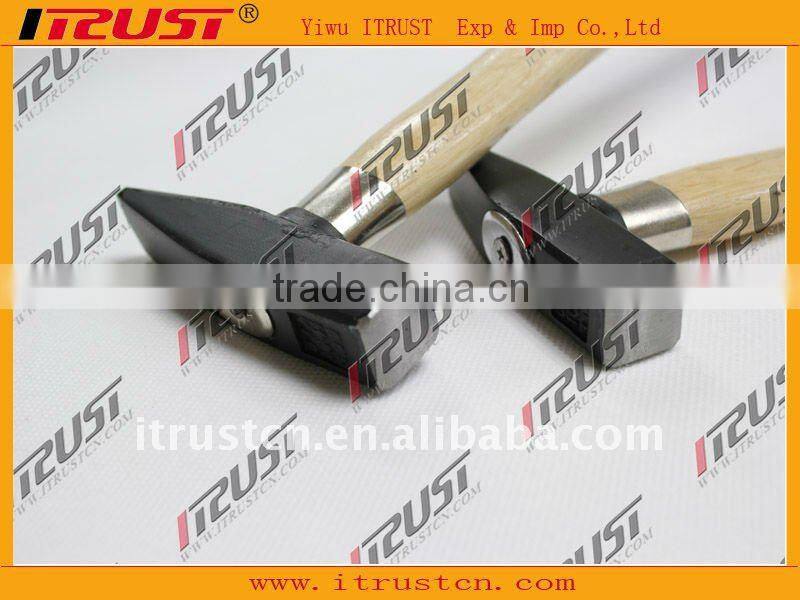 Wedge Screw Head Wooden Handle Chipping Machinist's Hammer