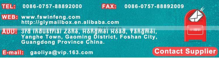 China Market Wall Mounted Odm&Oem Handmade Mailboxes