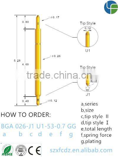 electronic accessories & supplies 2 3 4 5 6 7 8 9 10 12 18 16 26 30 40 50 pin pogo pin connector