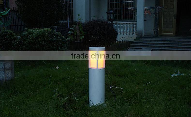Lawn lamp with holder Aluminum die-casting housing PC diffuser LED garden bollard light for grass