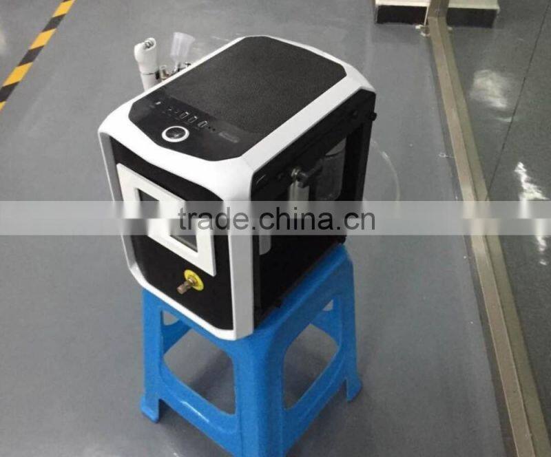 Portable hydra microdermabrasion facial beauty machine with water jet peel