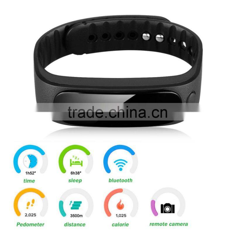 New product China supplier intelligent health tracker bluetooth bracelet review