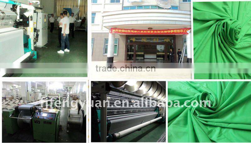 big sell sportswear bright polyster mercerized fabric