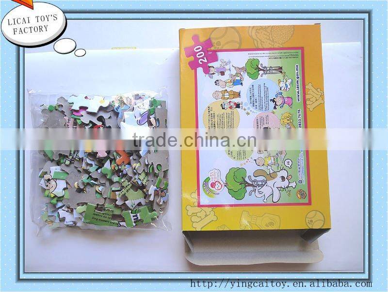 jigsaw puzzle, 100pieces paper puzzle