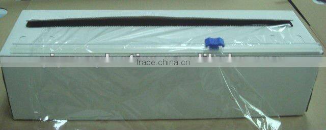 stick-on type cling wrap knife