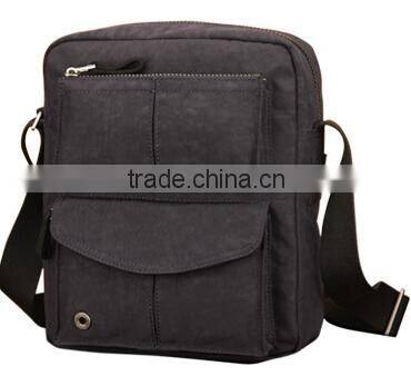 new design waterproof canvas shoulder bag for men
