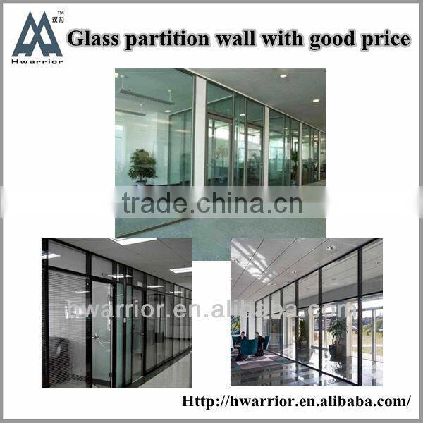 Glass partition wall with high quality