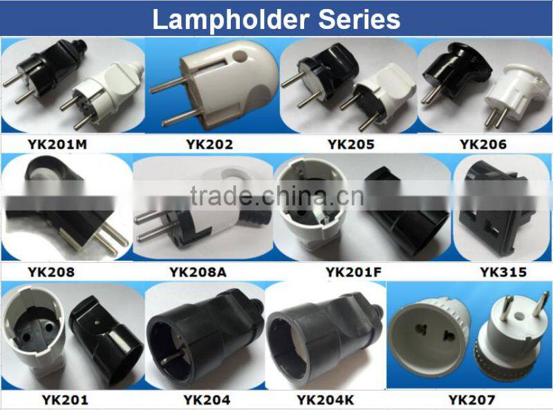 YK233FMHot sale3 pins European Style Plug and socket