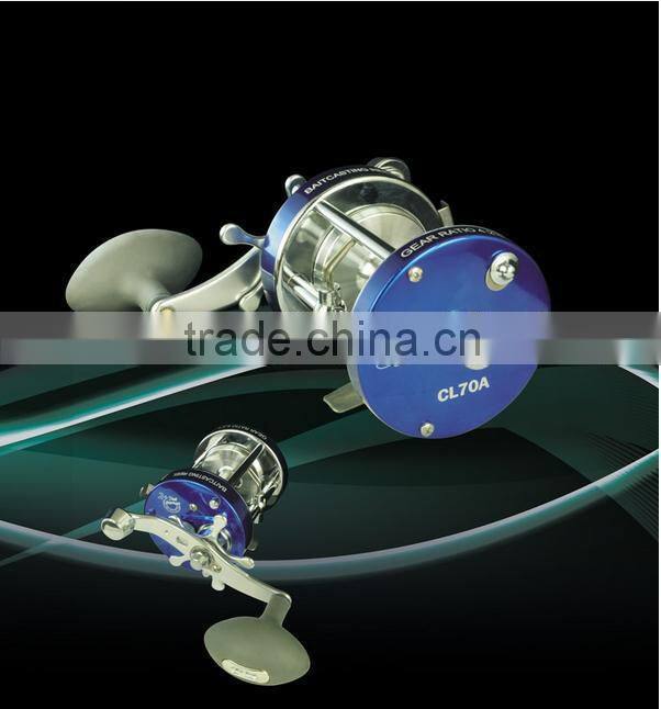 Stock available precision machined stainless steel fishing jigging reel