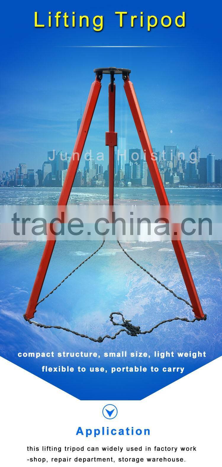 Instock 3000kg industrial lifting tool rescue tripod china factory