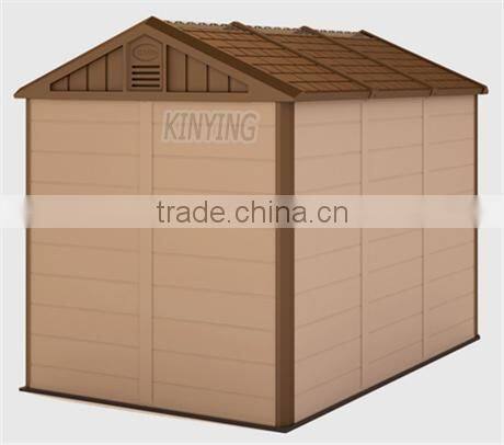 Wholesale new arrival garden shed with plastic connecter from china