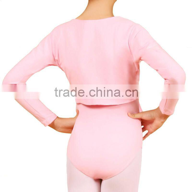 Adult Long Sleeve Crop Top Dance Warm ups DT502