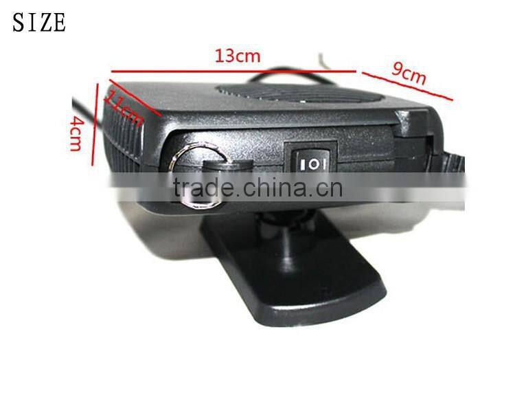 12V/24V ceramic auto heater fan Car heater defroster fan car heater