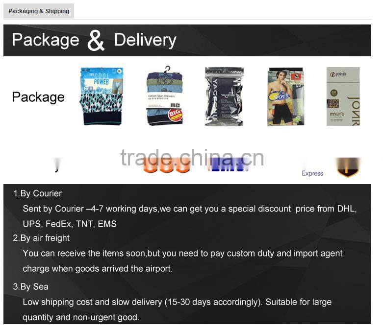 Top quality modal / cotton mens underwear comfortable free sample mens underwear sexy