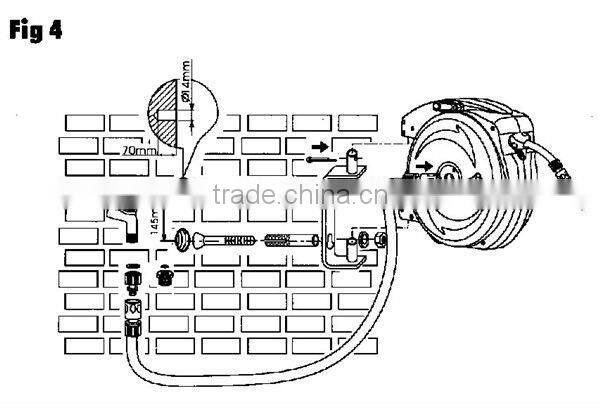 Retractable Water Hose Reel