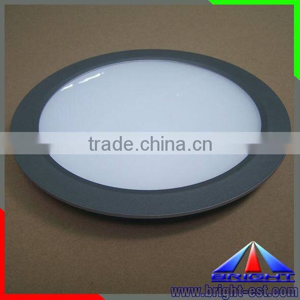 2 color led panel light,blue and white,round led panel