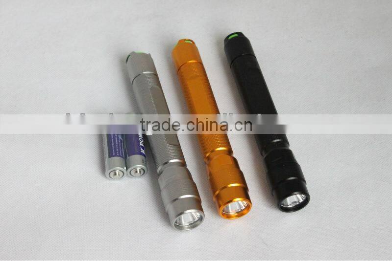 high power Outdoor mini led flashlight aluminum torch light