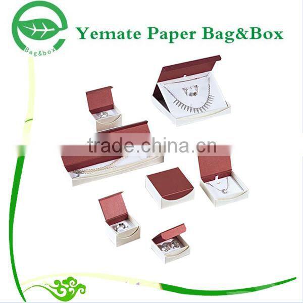 high quality custom printed gift small white paper watch box